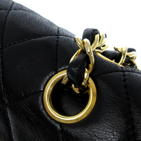 CHANEL Medium Classic Lambskin Double Flap Shoulder Bag - Picture 13 of 15